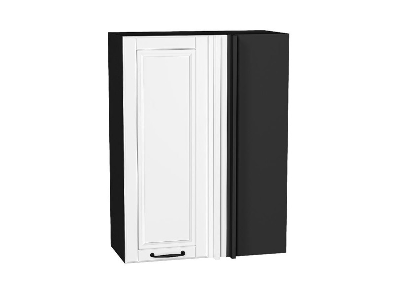 920*700* Шкаф верхний прямой угловой Дублин Special White