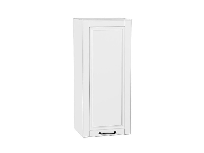 920*400* Шкаф верхний с 1-ой дверцей Дублин Special White
