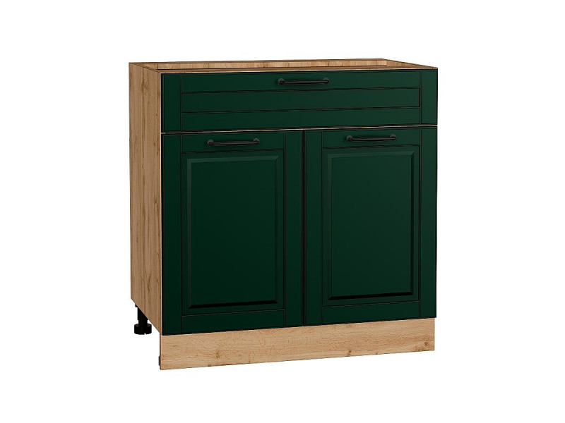 816*800* Шкаф нижний с 2-мя дверцами и ящиком Дублин Special Green
