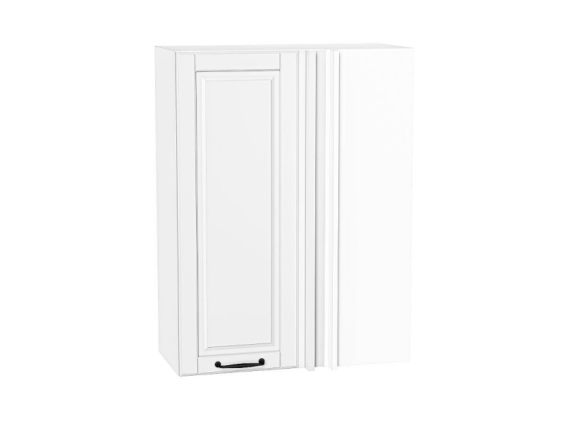 920*700* Шкаф верхний прямой угловой Дублин Special White