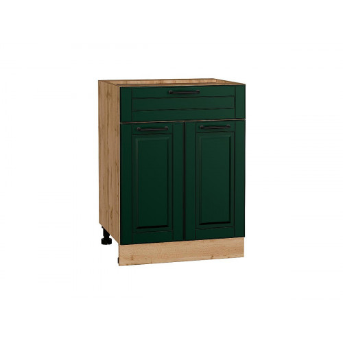 816*600* Шкаф нижний с 2-мя дверцами и ящиком Дублин Special Green 816*600* Шкаф нижний с 2-мя дверцами и ящиком Дублин Special Green