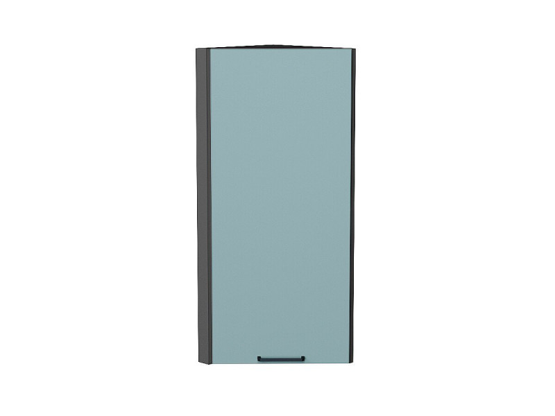 920*300*306 Шкаф верхний торцевой Флэт Grey-green In 2S Graphite