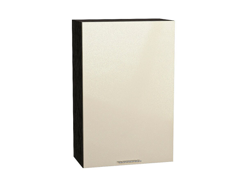 920*600* Шкаф верхний с 1-ой дверцей Валерия-М Бежевый металлик Graphite