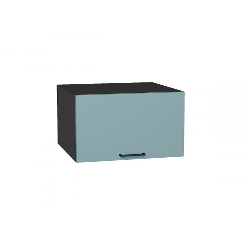 358*600* Шкаф верхний горизонтальный глубокий Флэт Grey-green In 2S Graphite