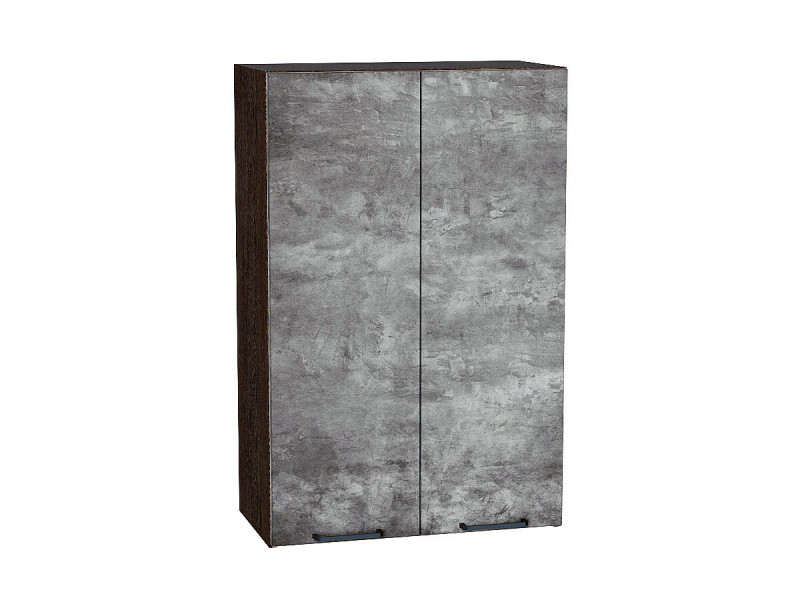 920*600* Шкаф верхний с 2-мя дверцами Флэт Temple Stone 2S Graphite