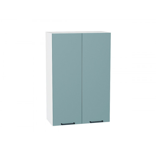 920*600* Шкаф верхний с 2-мя дверцами Флэт Grey-green In 2S Белый