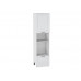2336*600* Шкаф пенал с 1-ой дверцей и ящиком под технику Ницца Blanco Белый
