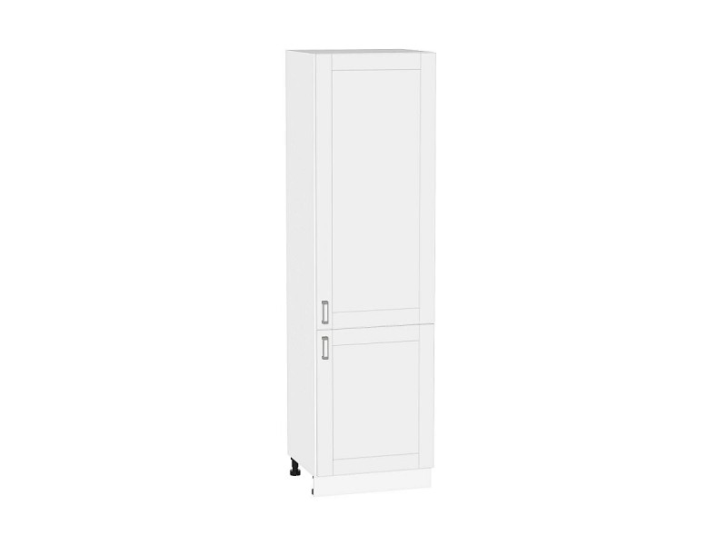 Кухня 2132*600*Шкаф пенал с 2-мя дверцами Лофт White Silk/Белый