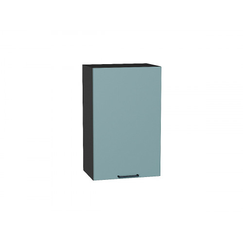 716*450* Шкаф верхний с 1-ой дверцей Флэт Grey-green In 2S Graphite