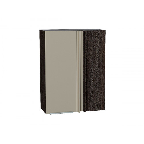 920*690* Шкаф верхний прямой угловой Фьюжн Silky Grey Graphite