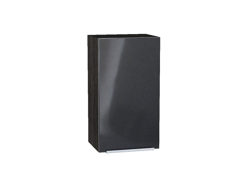 716*400* Шкаф верхний с 1-ой дверцей Фьюжн Anthracite Graphite