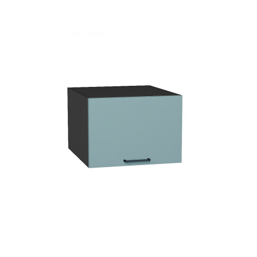 358*500* Шкаф верхний горизонтальный глубокий Флэт Grey-green In 2S Graphite