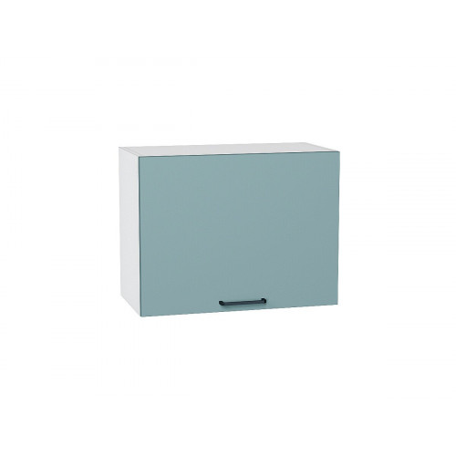 460*600* Шкаф верхний горизонтальный Флэт Grey-green In 2S Белый