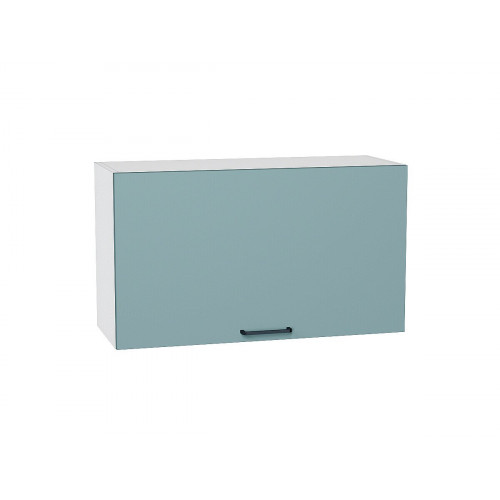 460*800* Шкаф верхний горизонтальный Флэт Grey-green In 2S Белый