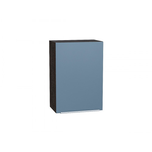 716*500* Шкаф верхний с 1-ой дверцей Фьюжн Silky Blue Graphite