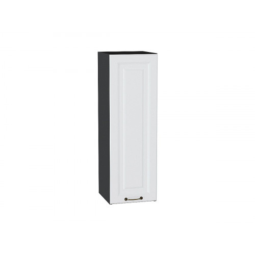 920*300* Шкаф верхний с 1-ой дверцей Ницца Белый Graphite 920*300* Шкаф верхний с 1-ой дверцей Ницца Белый Graphite