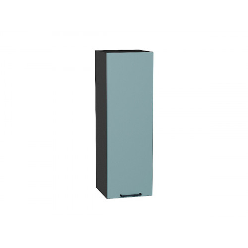 920*300* Шкаф верхний с 1-ой дверцей Флэт Grey-green In 2S Graphite
