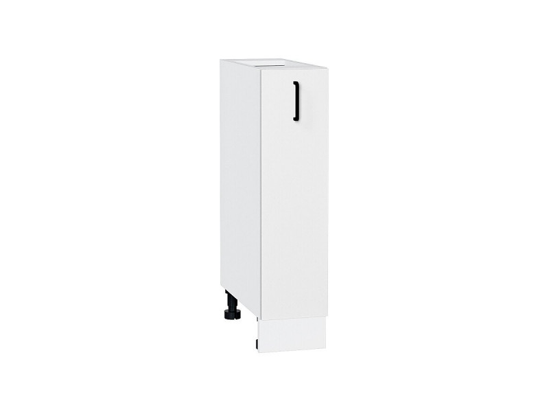 Кухня 816*200*Шкаф нижний бутылочница Лофт Super White/Белый
