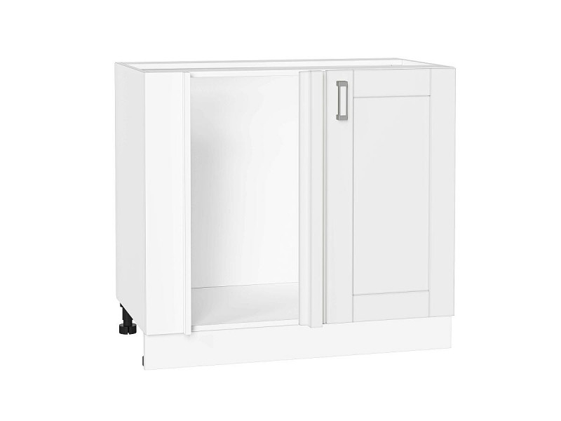 Кухня 816*890*Шкаф нижний угловой Лофт White Silk/Белый