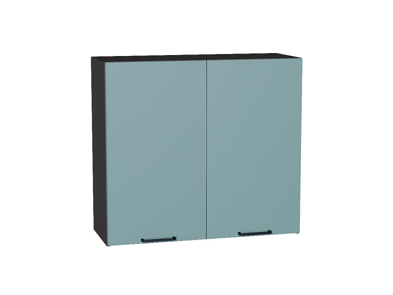 716*800* Шкаф верхний с 2-мя дверцами Флэт Grey-green In 2S Graphite