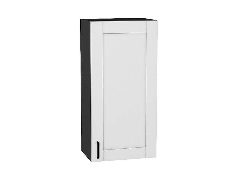 Кухня 920*450*Шкаф верхний с 1-ой дверцей Лофт Super White/Graphite