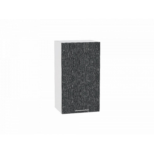 716*400* Шкаф верхний с 1-ой дверцей Валерия-М Черный металлик дождь Белый 716*400* Шкаф верхний с 1-ой дверцей Валерия-М Черный металлик дождь Белый