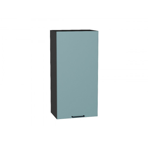 920*450* Шкаф верхний с 1-ой дверцей Флэт Grey-green In 2S Graphite