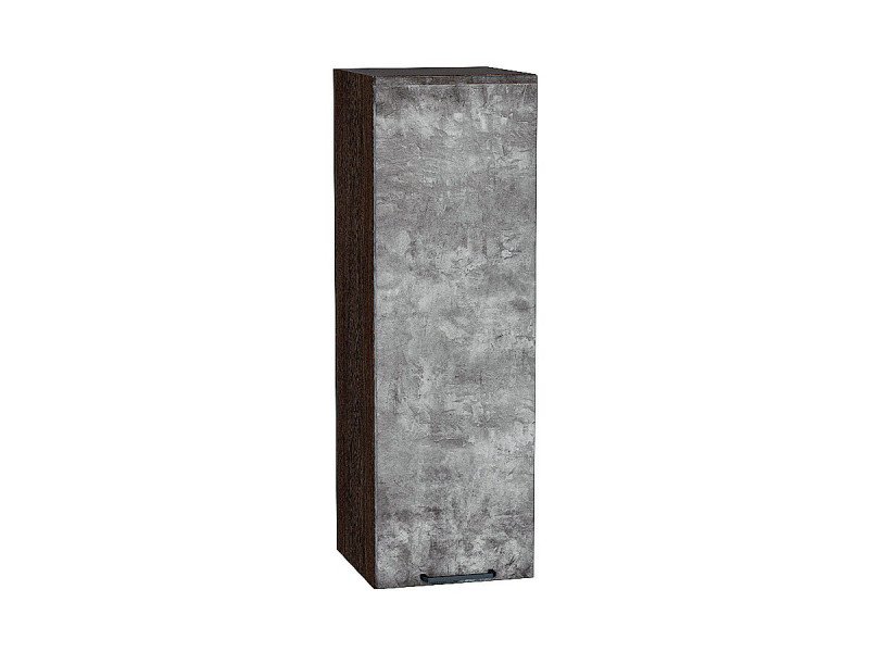 920*300* Шкаф верхний с 1-ой дверцей Флэт Temple Stone 2S Graphite